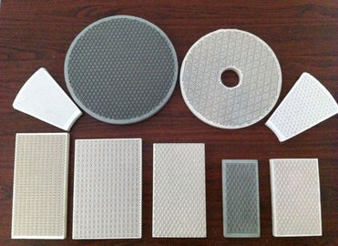 中国 ガス・バーナーのための菫青石の多孔性のさまざまな赤外線蜜蜂の巣バーベキューの陶磁器の版 サプライヤー